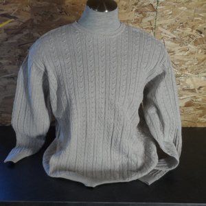 IZOD Men's Tan Cable Knit Sweater - XL